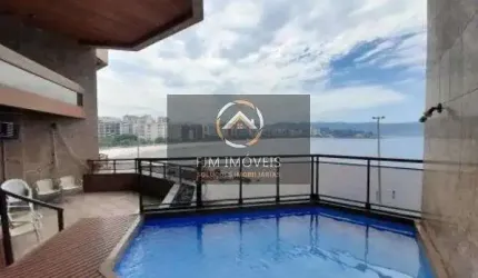 FJM Imóveis vende: Apartamento de Luxo Vista Mar em Icaraí, Niterói: 4 Quartos, 2 Suítes, 380m²