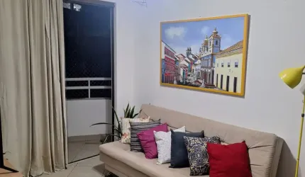 Apartamento 2/4 em rua fechada no Rio vermelho