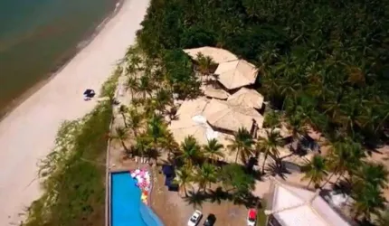 PROPRIEDADE ESPETACULAR ÚNICA NA PRAIA DE SANTO ANDRÉ