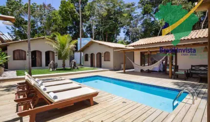 CASA MOBILIADA NO CONDOMÍNIO COQUEIRAL TRANCOSO