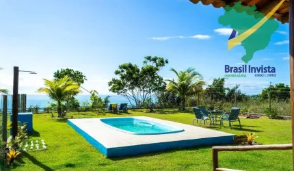 CASA LUNNAMAR - VISTA PANORÂMICA PARA O MAR A 300 METROS DA PRAIA