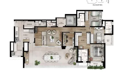 Apartamento á venda 156m² Perdizes -SP