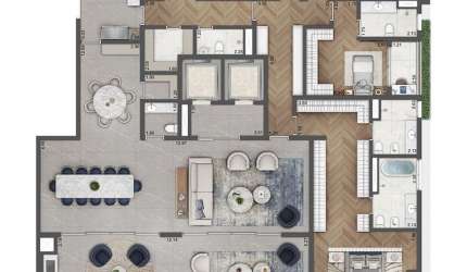 Apartamento á venda 360m² Moema - SP