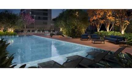 O Monã The Grand Lodge Moema 241m² com 4 suítes e 4 vagas