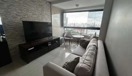 Apartamento para venda possui 78 metros com 3 quartos sendo 1 suíte com 1 vg - na Torre - Recife - PE