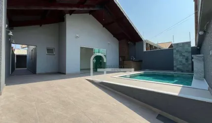 Casa com 3 dormitórios à venda, 155 m² por R$ 800.000,00 - Parque Balneário Oásis - Peruíbe/SP