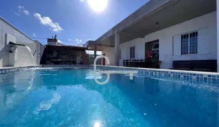 Casa com 3 dormitórios à venda, 113 m² por R$ 480.000,00 - Flora Rica III - Peruíbe/SP