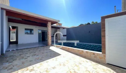 Casa com 2 dormitórios à venda, 96 m² por R$ 480.000,00 - Flora Rica II - Peruíbe/SP