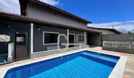 Casa com 3 dormitórios à venda, 112 m² por R$ 550.000,00 - Balneário Florida - Peruíbe/SP