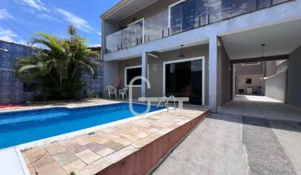 Casa com 5 dormitórios à venda, 245 m² por R$ 690.000,00 - Parque Balneário Oásis - Peruíbe/SP