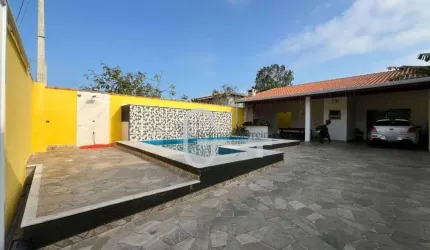 Casa com 3 dormitórios à venda, 176 m² por R$ 650.000,00 - Estância Balneária Maria Helena Novaes - Peruíbe/SP