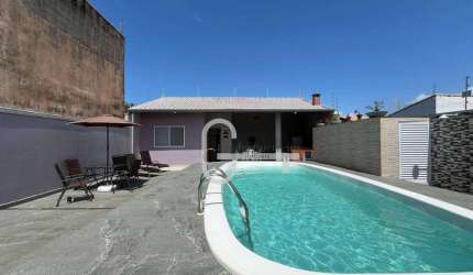 Casa com 3 dormitórios à venda, 151 m² por R$ 590.000,00 - Belmira Novaes - Peruíbe/SP