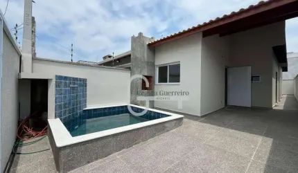 Casa com 3 dormitórios à venda, 80 m² por R$ 430.000,00 - Flora Rica III - Peruíbe/SP
