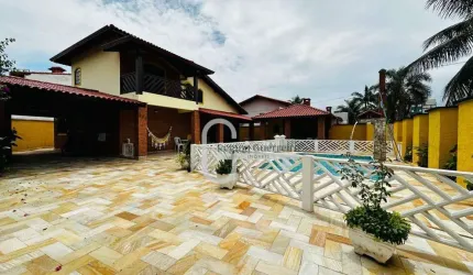 Casa com 4 dormitórios à venda, 200 m² por R$ 980.000,00 - Parque Balneário Oásis - Peruíbe/SP