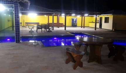 Sítio todo Mobiliado, com Piscina e toda Infraestrutura de Lazer, Contagem