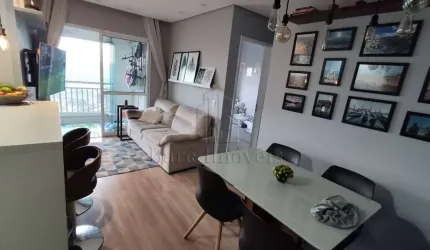 Apartamento à venda na Vila Homero Thon, em Santo André – 58m²