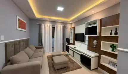 Apartamento mobiliado 2 dorm. 1 suite 1 vaga de garagem