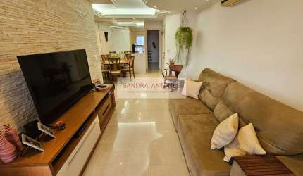 Apartamento Alto Padrão no Gonzaga, Vista Mar,  Santos/SP