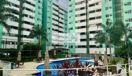 Apartamento à venda em Lauro de Freitas-BA, Recreio Ipitanga! 2 quartos, 1 suíte, 1 sala, 2 banheiros, 1 vaga, 59m²!