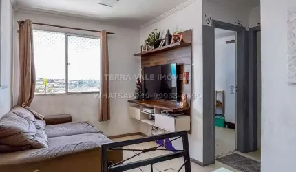 Apartamento com 2 quartos, Morumbi - Paulínia