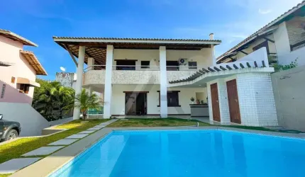 Casa para Venda em Lauro de Freitas, Vilas do Atlântico, 6 dormitórios, 4 suítes, 7 banheiros, 4 vagas