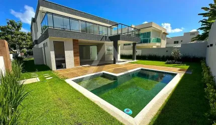 Casa em Condomínio para Venda em Camaçari, Alphaville Litoral Norte, 4 dormitórios, 4 suítes, 6 banheiros, 3 vagas