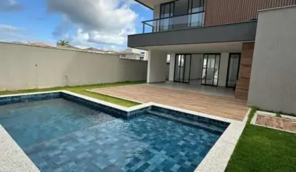Casa em Condomínio para Venda em Lauro de Freitas, Vilas do Atlântico, 4 dormitórios, 4 suítes, 5 banheiros, 4 vagas