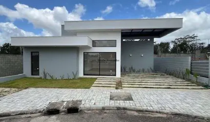 Casa nova c/ 3 quartos p/ venda no Cond. Nova York em Cajupiranga, Parnamirim/RN
