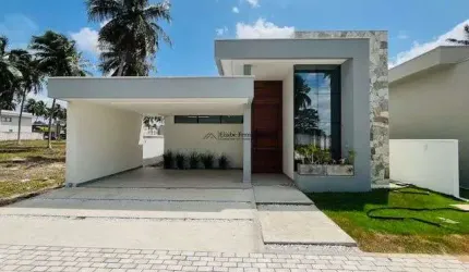 Belíssima casa c/ 03 suítes p/ venda no Cajupiranga Cond. Clube em Parnamirim/RN
