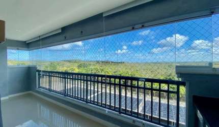 Apartamento de 3 Quartos em Ponta Negra, 79m², Suíte, 2 Vagas e Fino Acabamento!