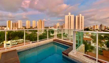 Cobertura à  Venda em Capim Macio com 3 Suítes e Piscina Gourmet 162m², Natal/RN