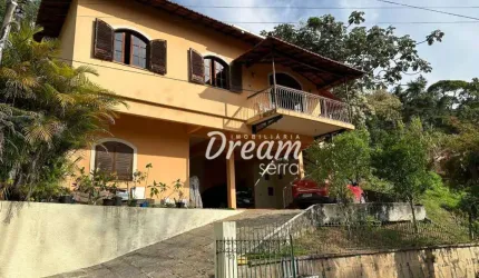 Casa com 4 dormitórios à venda, 192 m² por R$ 770.000,00 - Quinta da Barra - Teresópolis/RJ