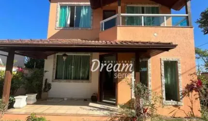 Casa com 3 dormitórios à venda, 142 m² por R$ 598.000,00 - Extensão Serramar - Rio das Ostras/RJ