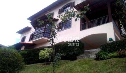 Casa com 4 dormitórios à venda, 235 m² por R$ 930.000,00 - Quinta da Barra - Teresópolis/RJ