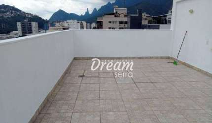 Cobertura com 2 dormitórios à venda, 82 m² por R$ 940.000,00 - Várzea - Teresópolis/RJ