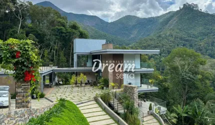Casa com 6 dormitórios à venda, 520 m² por R$ 5.300.000,00 - Quebra Frascos - Teresópolis/RJ
