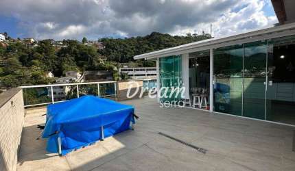 Cobertura com 3 dormitórios à venda, 183 m² por R$ 1.600.000,00 - Tijuca - Teresópolis/RJ