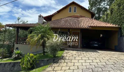 Casa com 3 dormitórios, 232 m² - venda por R$ 1.190.000,00 ou aluguel por R$ 10.065,55/mês - Quebra Frascos - Teresópolis/RJ