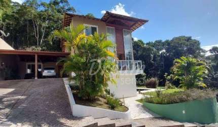 Linda casa em condomínio com 3 suítes, e lazer privativo à venda, 137 m² por R$ 1.450.000 - Bom Retiro - Teresópolis/RJ