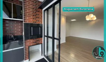 Apartamento para Alugar no Santo Inácio com 3 quartos, 1 suíte, churrasqueira e 2 vagas de garagem com 110m² por R$ 5.500,00/mês