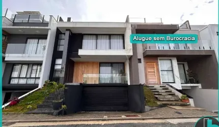 Casa em Condomínio semimobiliada Para Alugar no Vista Alegre com 3 Quartos, 3 Suítes, 6 Banheiros, 5 Vagas com 250m² por R$ 11.000,00/mês.