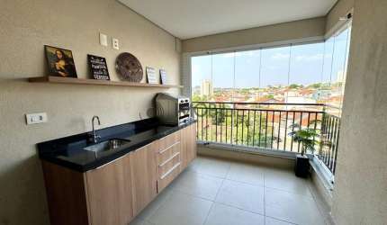 Apartamento com três dormitórios no The Park View em Indaiatuba.