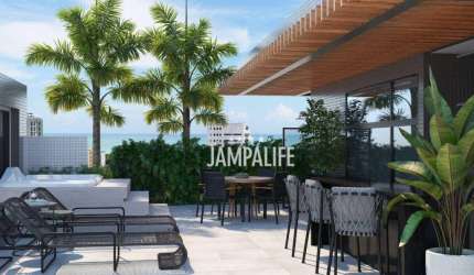 Apartamento com 2 dormitórios à venda, 87 m² por R$ 929.000,00 - Jardim Oceania - João Pessoa/PB