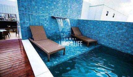 Apartamento com 3 dormitórios à venda, 76 m² por R$ 600.000,00 - Bessa - João Pessoa/PB