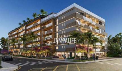 Apartamento com 1 dormitório à venda, 38 m² por R$ 486.000,00 - Jardim Oceania - João Pessoa/PB