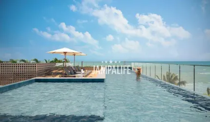 Apartamento com 2 dormitórios à venda, 77 m² por R$ 885.000,00 - Intermares - Cabedelo/PB
