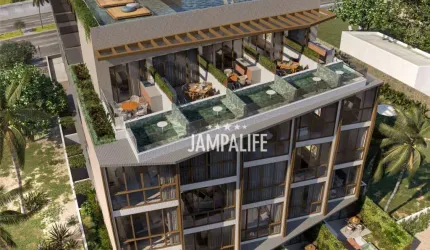 Flat com 1 dormitório à venda, 29 m² por R$ 476.000,00 - Jardim Oceania - João Pessoa/PB