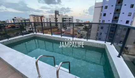 Apartamento com 2 dormitórios à venda, 56 m² por R$ 550.000,00 - Jardim Oceania - João Pessoa/PB