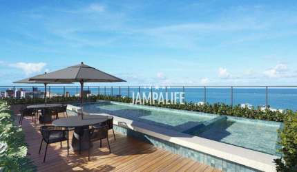 Apartamento com 2 dormitórios à venda, 60 m² por R$ 397.000,00 - Camboinha - Cabedelo/PB