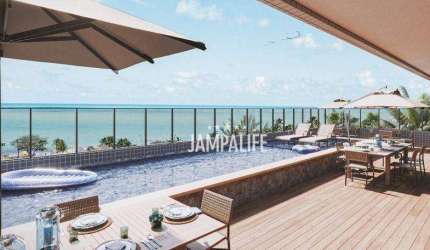 Apartamento com 3 dormitórios à venda, 77 m² por R$ 665.000,00 - Loteamento Leonor - Cabedelo/PB